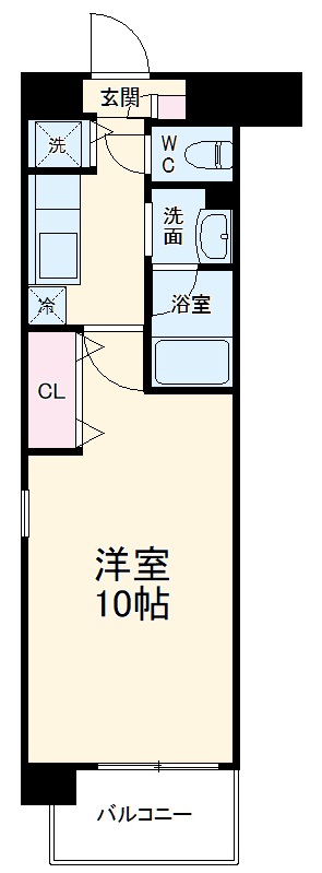 サウスコートの間取り