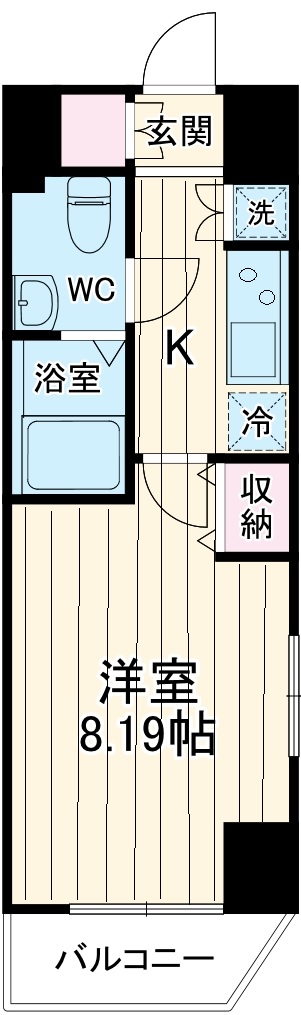 バードピア実籾の間取り
