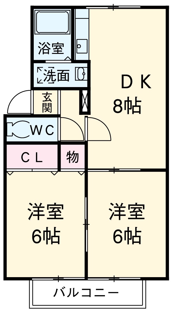 グリーンヴィレッジ瀬戸口の間取り