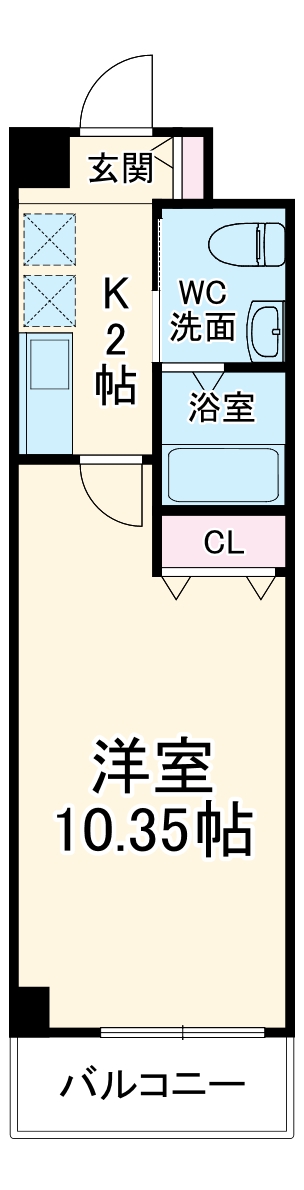 Vicolo横濱反町の間取り