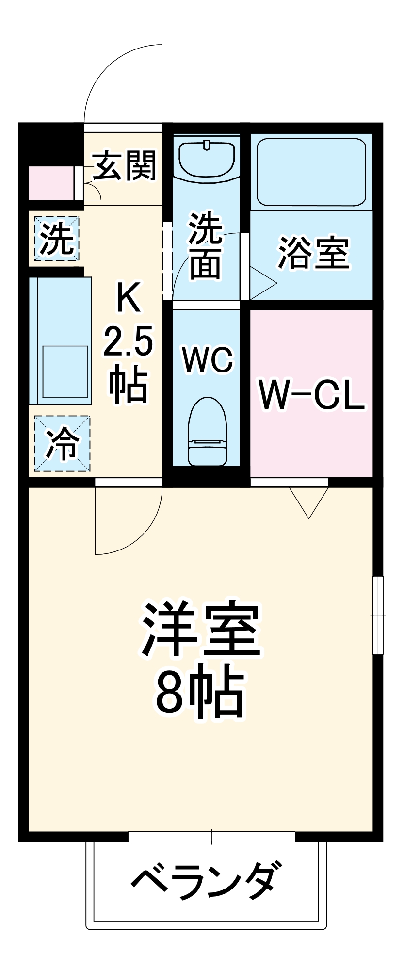 グレイスピーチの間取り
