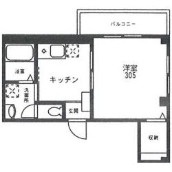 ディアコートⅡの間取り