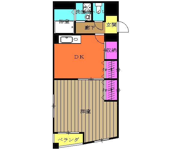 ミレナコートの間取り