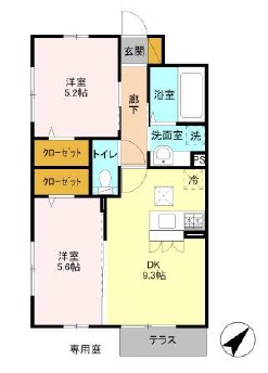 メゾン・アルベールの間取り