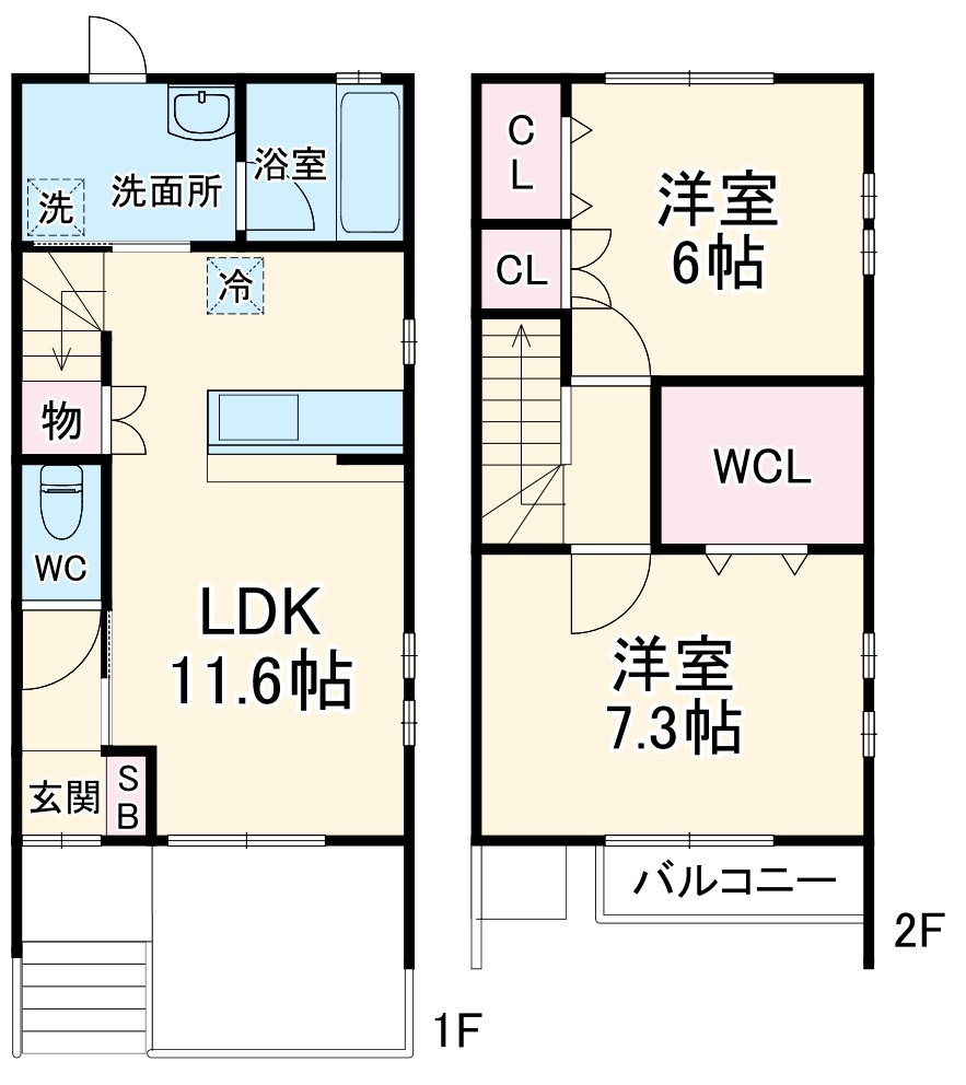 ライフステージ本郷の間取り