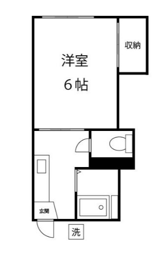 オレゴンハイツCの間取り