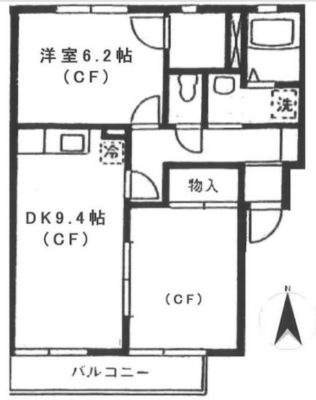 スクエア小杉A棟の間取り