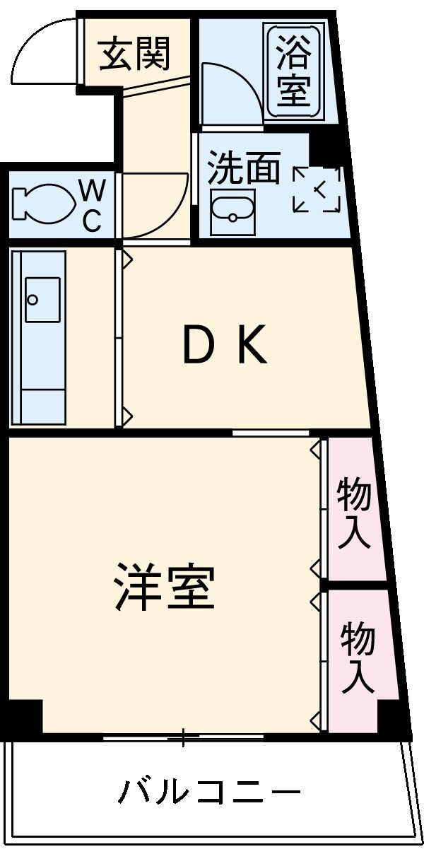 ノースフレンドビルの間取り