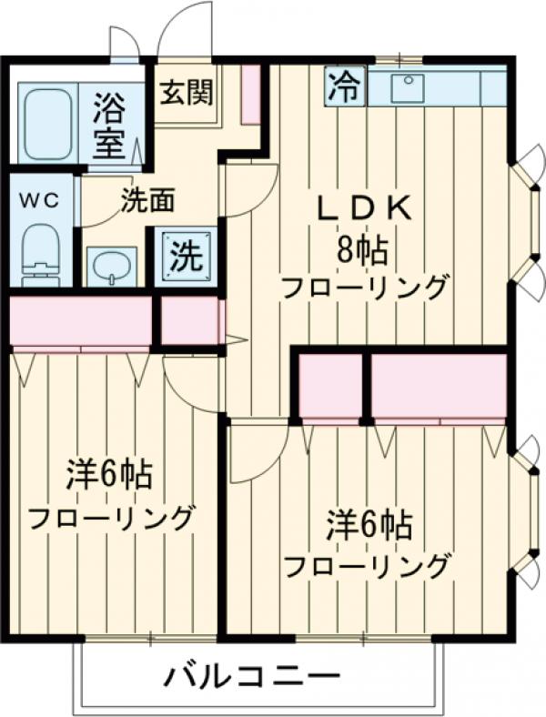 クレッセントの間取り