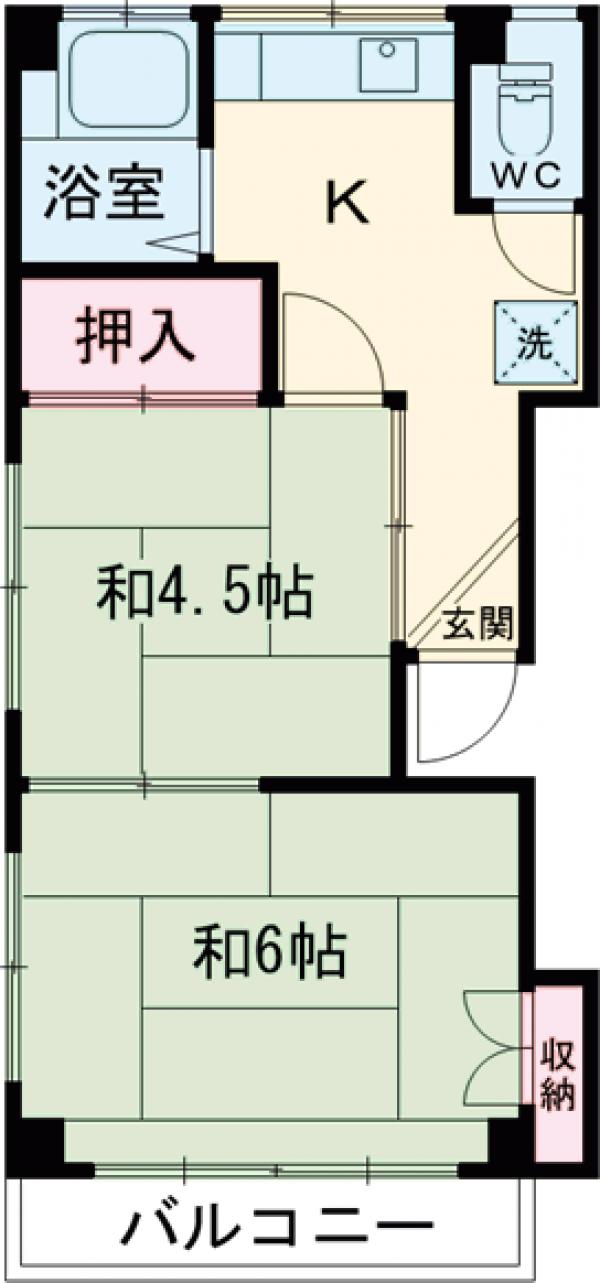 ともえマンションの間取り