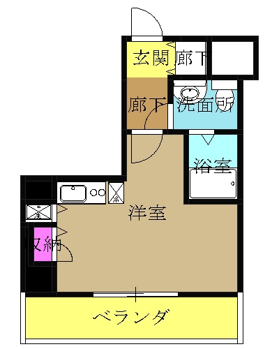 Humanハイム千葉本町の間取り