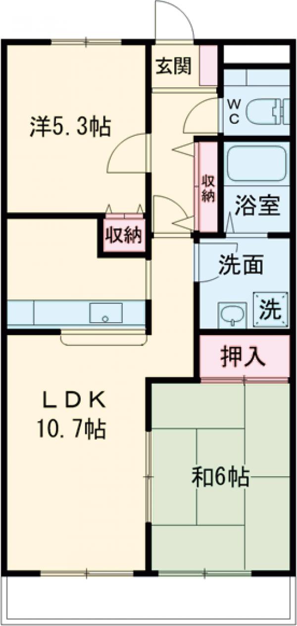グランディールの間取り
