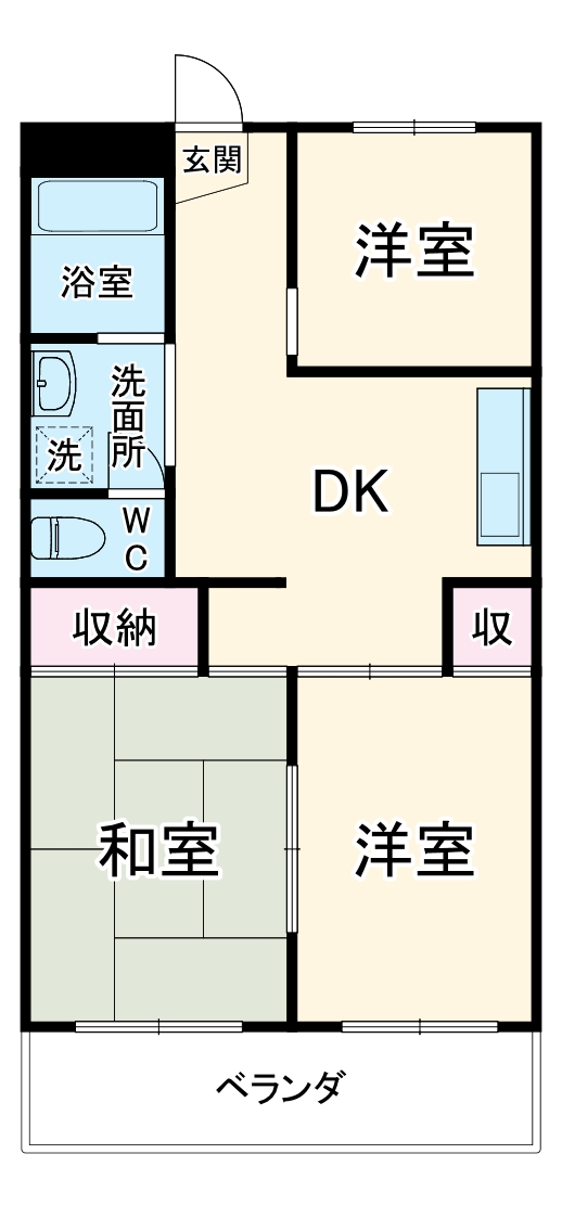 パストラルの間取り