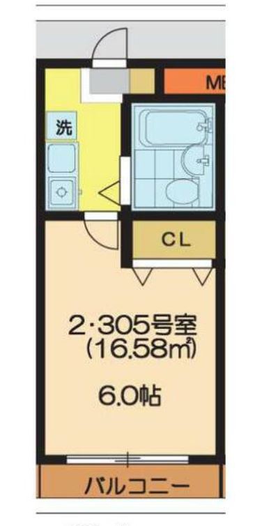 バーミリオン市川の間取り
