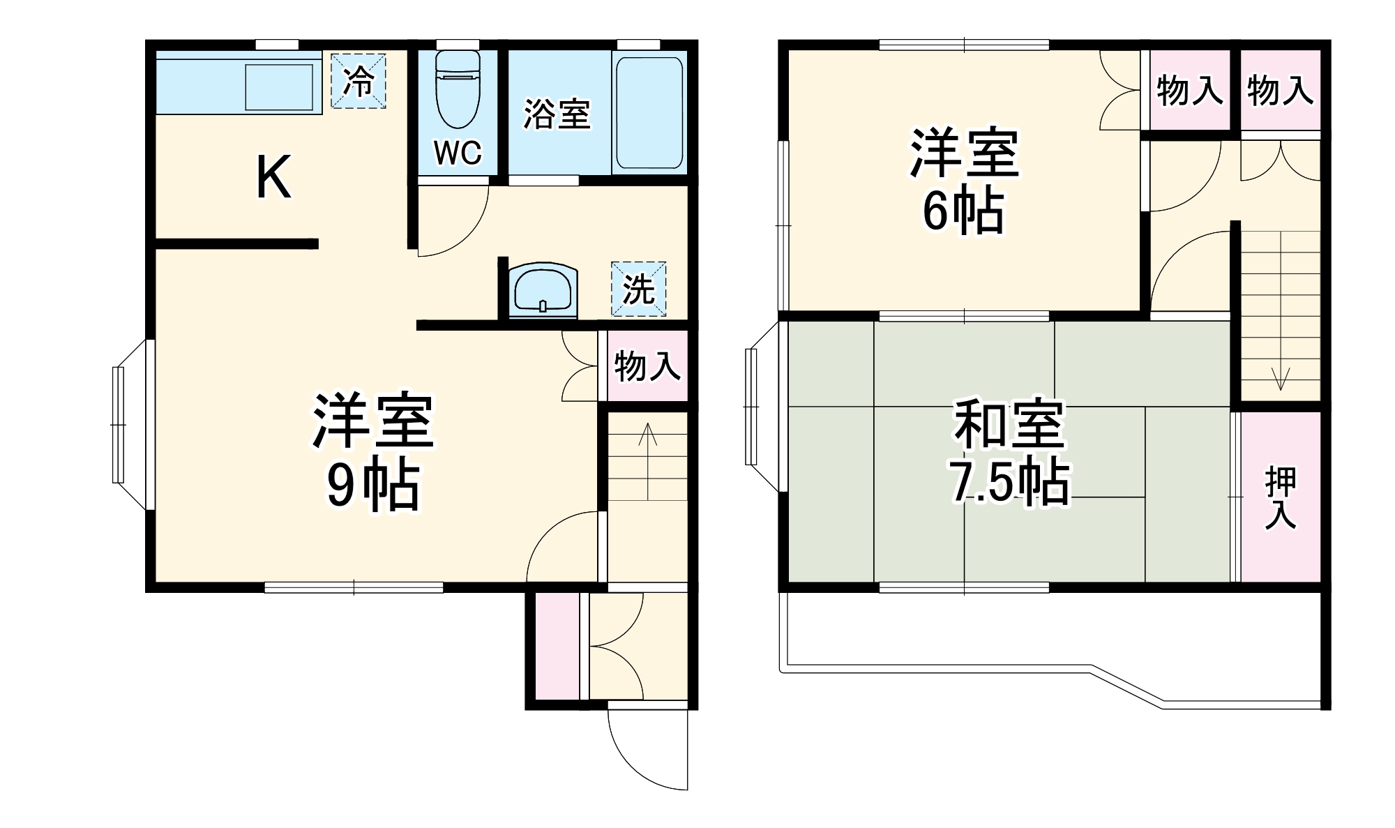 高野台グリーン・テラスの間取り