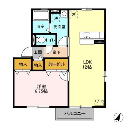 グロワールの間取り