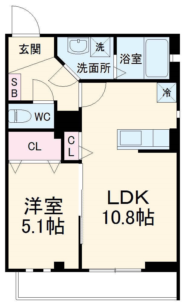 エミール武蔵小杉の間取り