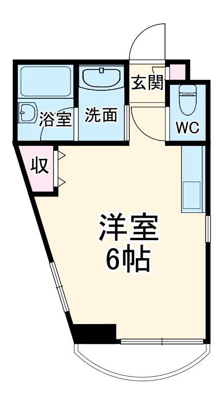貴浩マンションの間取り