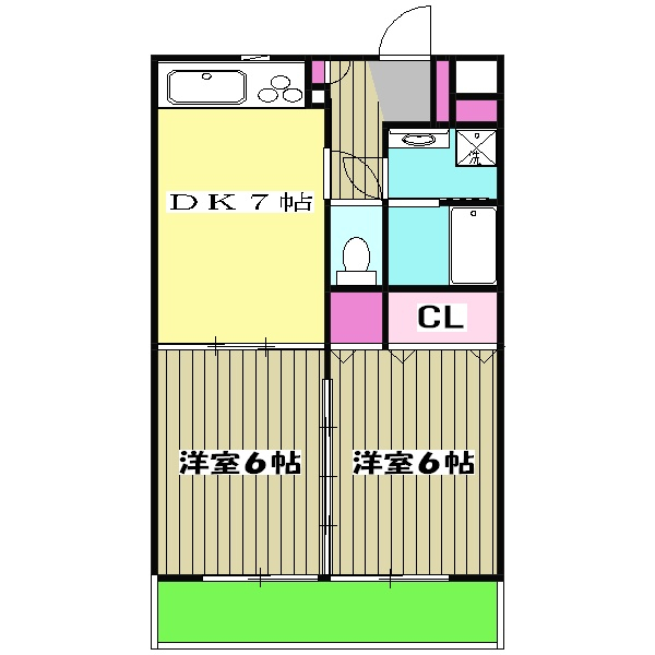 レジディア吉祥寺の間取り