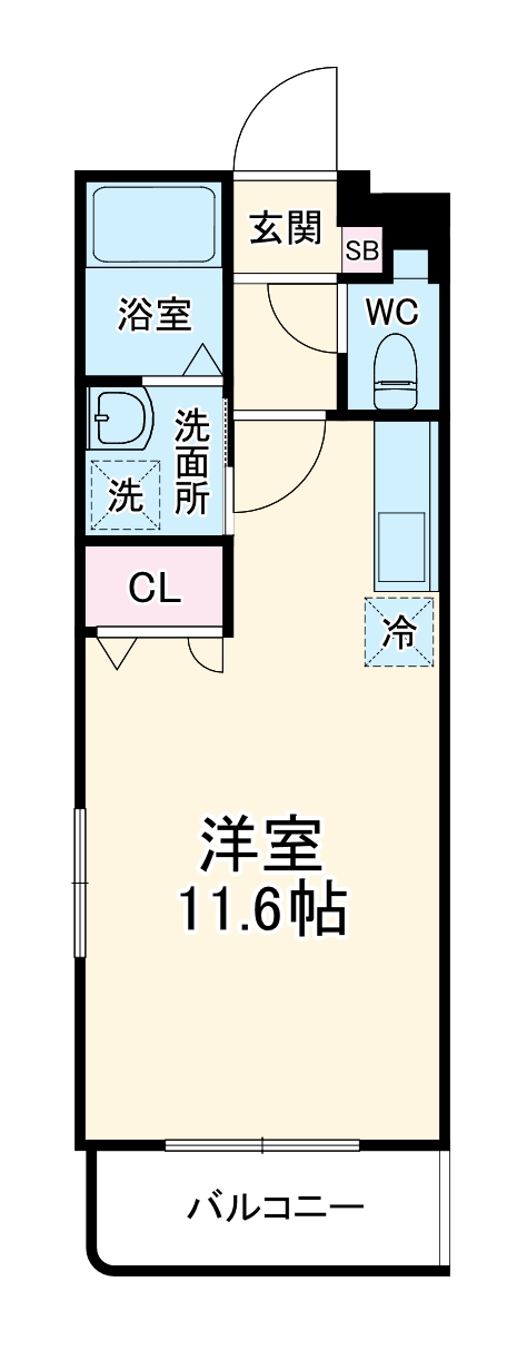 ジェミナイの間取り