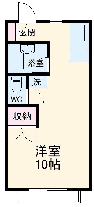ベルメゾン鷺沼の間取り