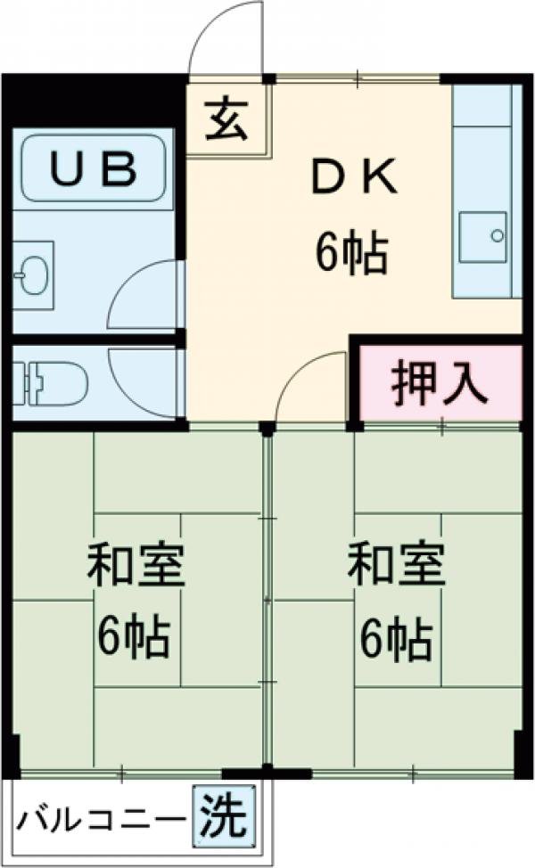 コーポ四季の間取り