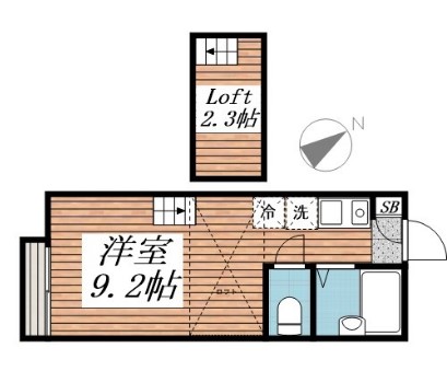 GREEN ISLANDの間取り