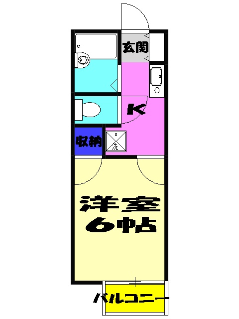 シュトラーゼハイムの間取り