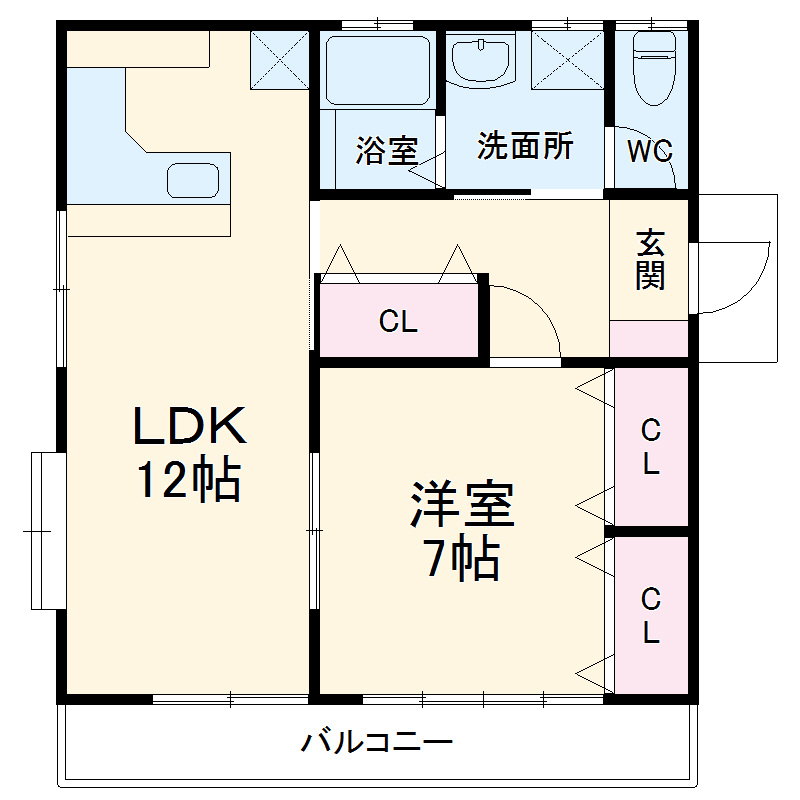 オンブラージュの間取り