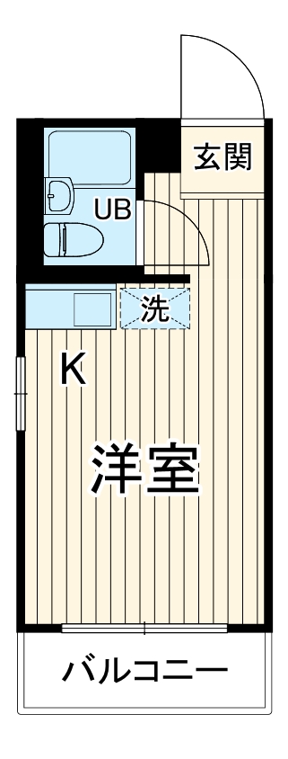 オリエンタル新丸子Ⅲの間取り