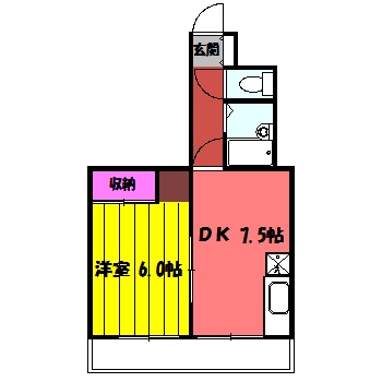 ニットーハイツの間取り
