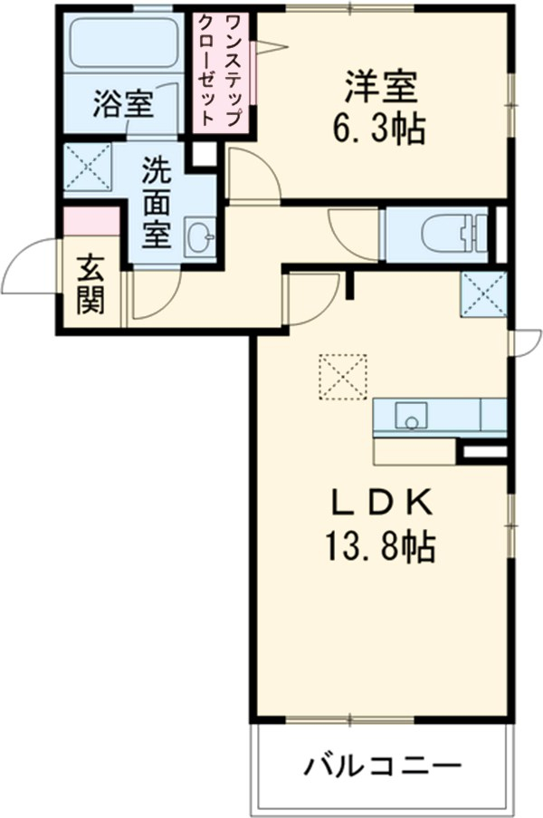 エスポワールの間取り
