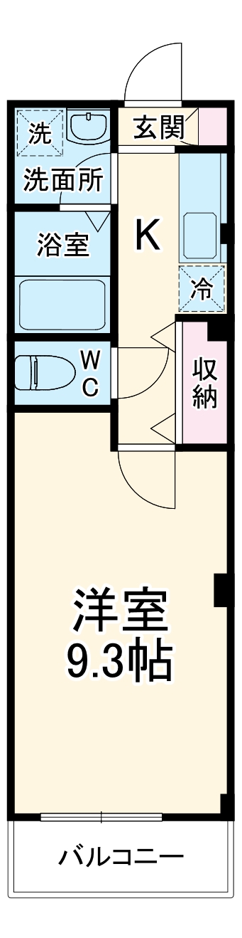 カーサグランデSの間取り