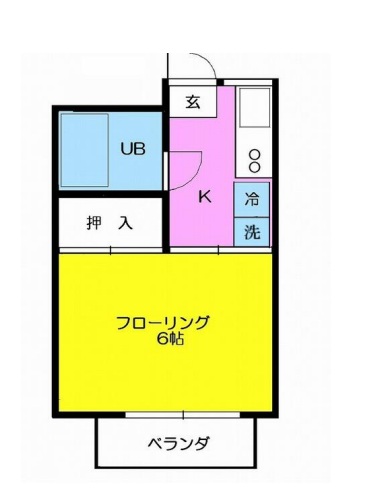 サンコーポⅡの間取り