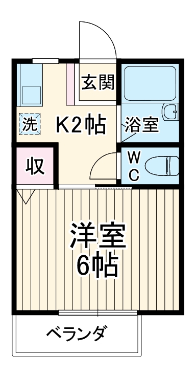 ドミールｍの間取り