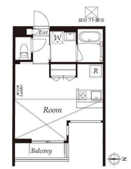オーチャードコート小杉陣屋町の間取り