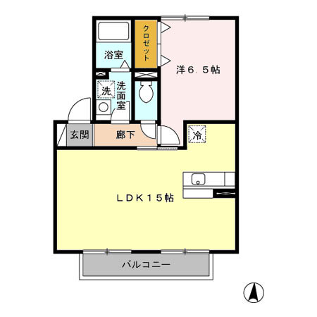 アークヒルズJの間取り