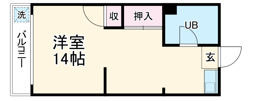 見岳ビルの間取り