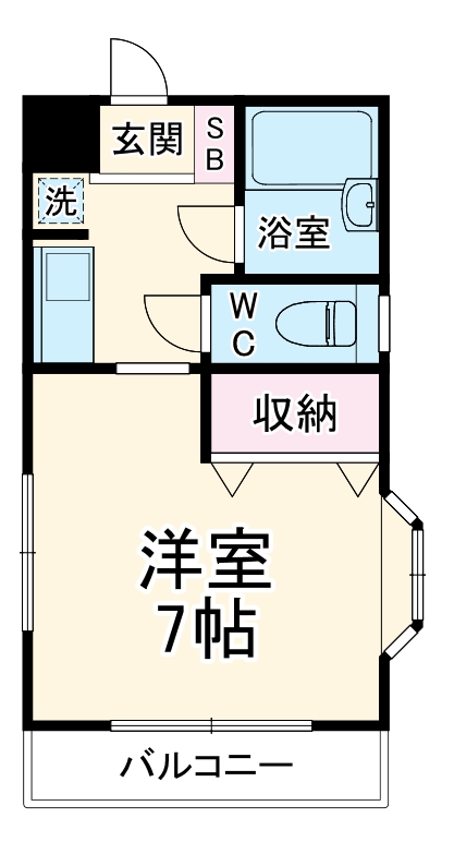 メゾンコダマの間取り