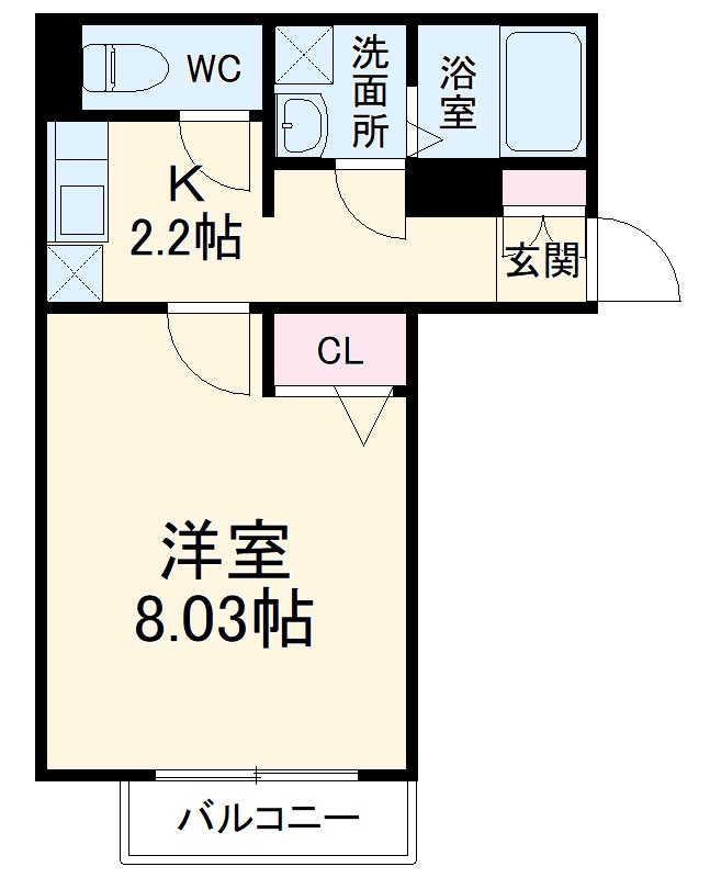 メープルハイツの間取り
