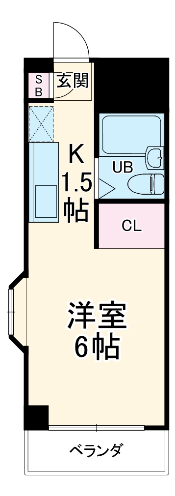 パレクレールの間取り