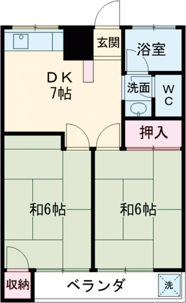 ハイツ斑尾の間取り