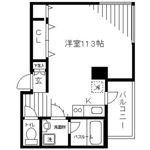 ビーヴァリー北の間取り