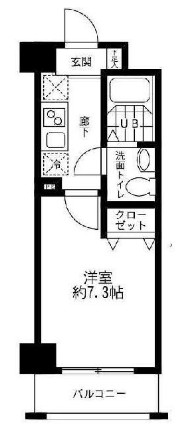 クレシア・iの間取り