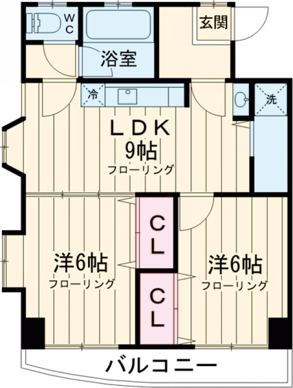 シャンテマキの間取り