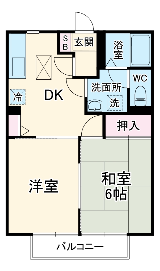 ピアリIIの間取り