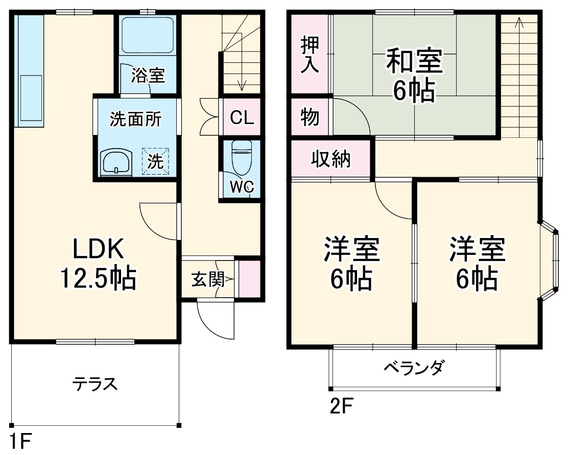 サンハイム津田沼の間取り