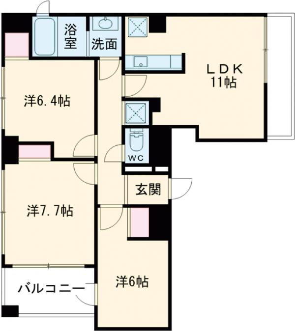 Humanハイム中葛西の間取り