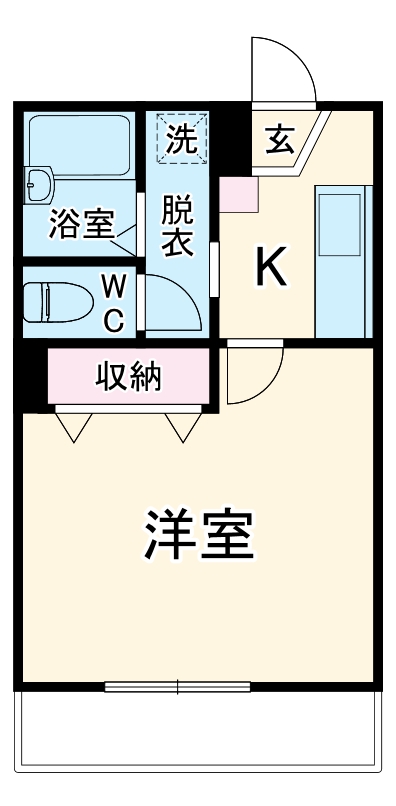 小宮メゾンの間取り