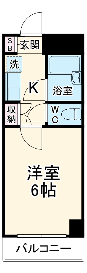 フレンド736の間取り